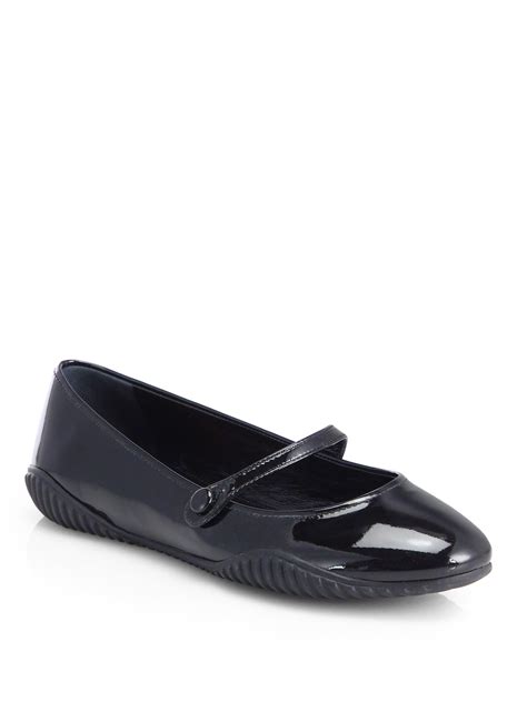 flat prada|prada padded maryjane ballet flats.